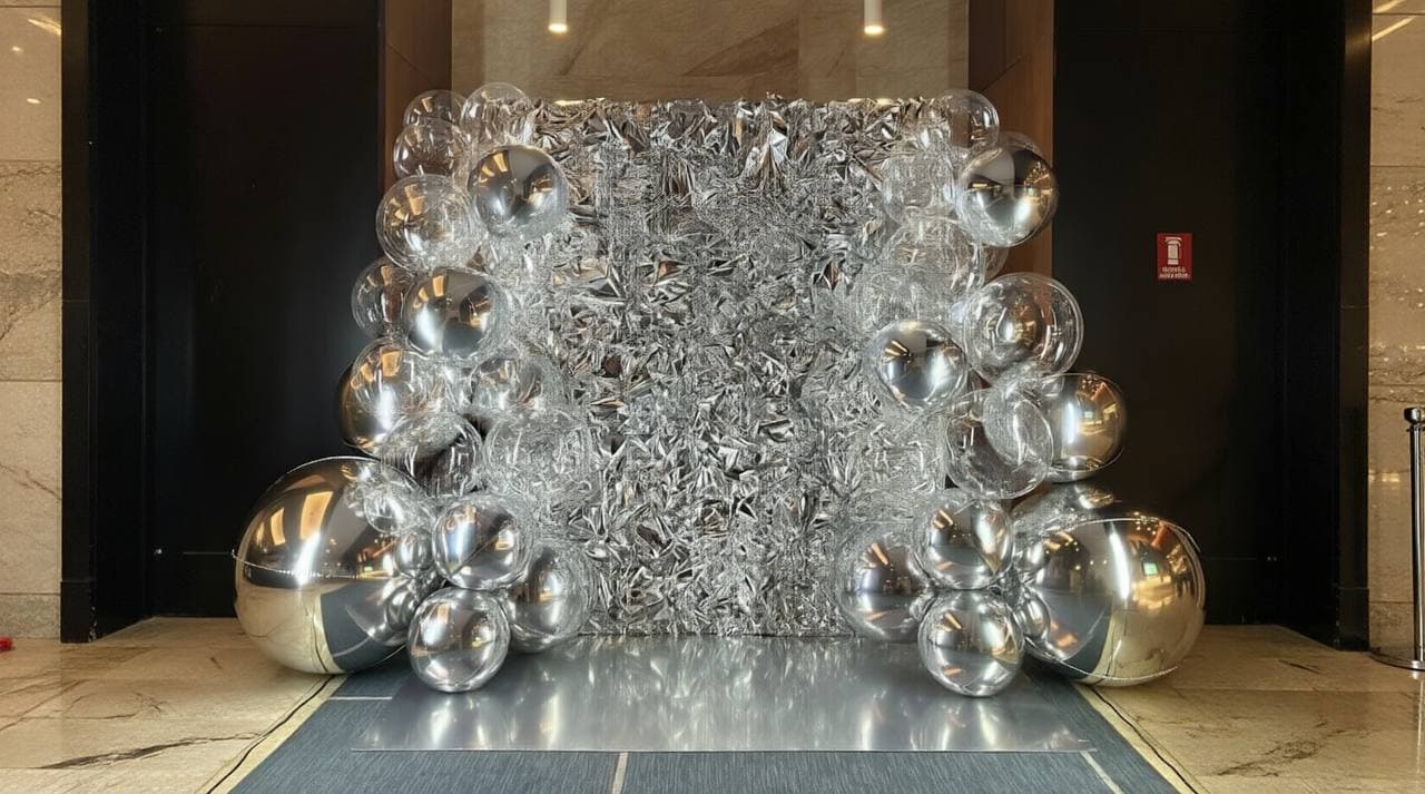 Фотозоны из шаров в Минске — фото 3